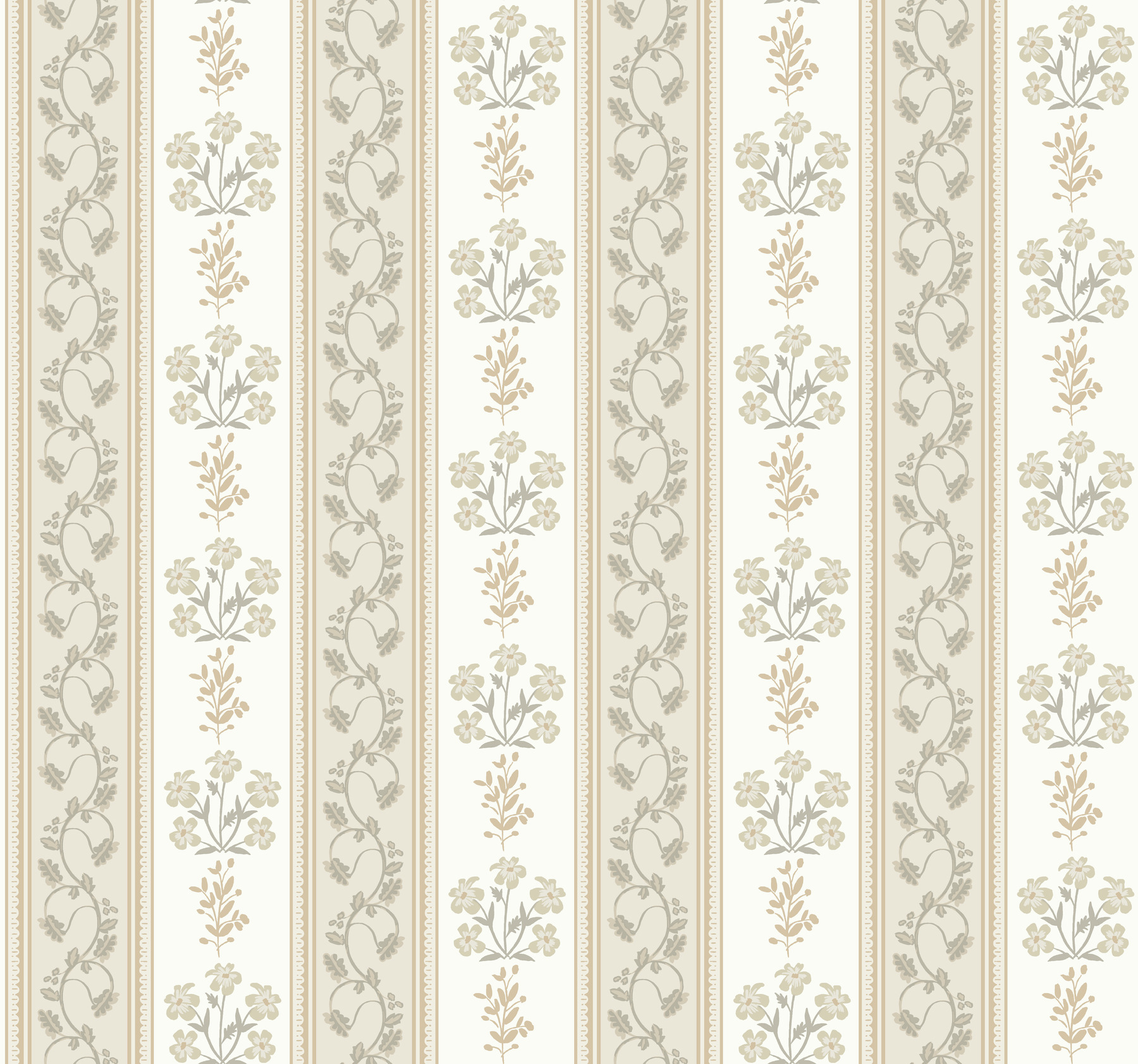 Portico White Wallpaper