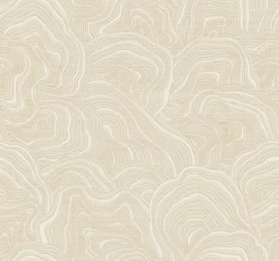 Geodes Cream Wallpaper