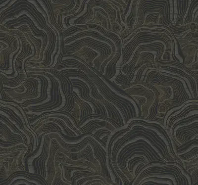 Geodes Black Wallpaper