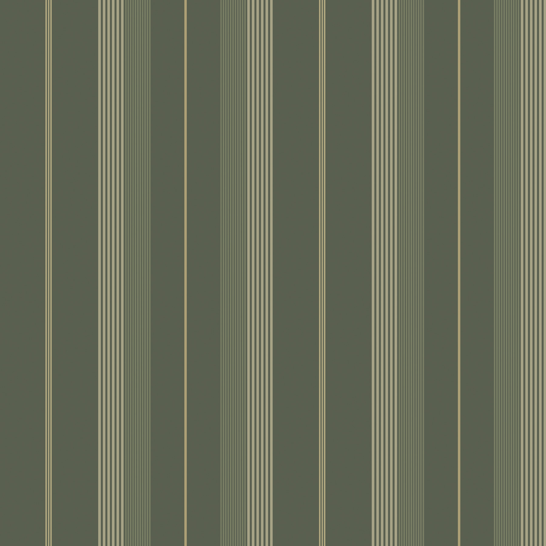 Herrgård Evergreen Stripe Wallpaper