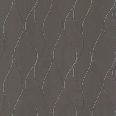 Grey Wavy Stripe Wallpaper
