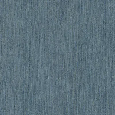 Washed Ramie Cobalt Wallpaper