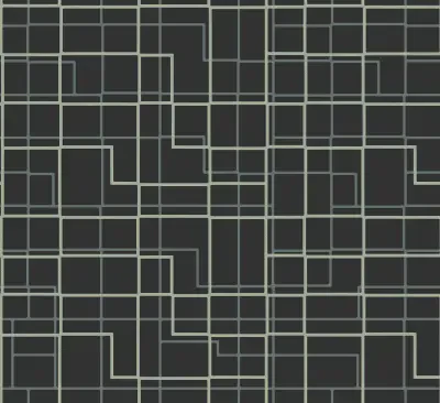 Manila Brown Geometric Wallpaper