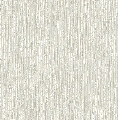 Corliss Neutral Beaded Strands Wallpaper