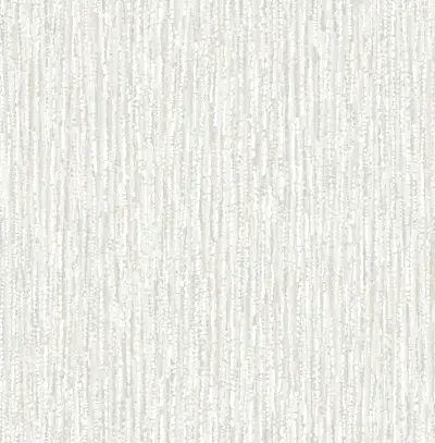 Corliss Light Grey Beaded Strands Wallpaper
