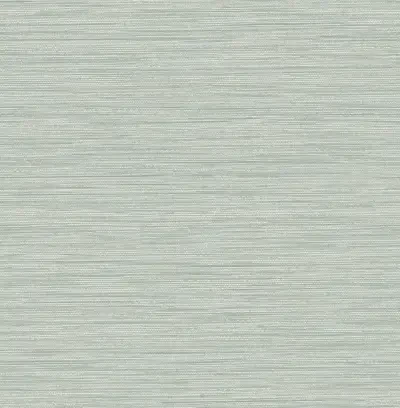Sheehan Sea Green Faux Grasscloth Wallpaper