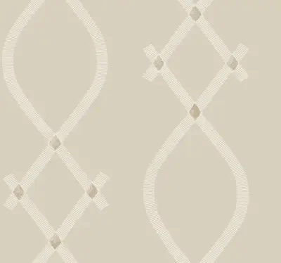 Ellena Beige Wallpaper