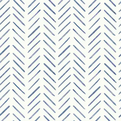 Watercolor Botanicals Premium Peel and Stick Wallpaper by York