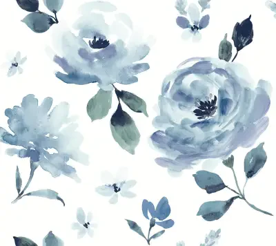 Watercolors Premium Peel and Stick Wallpaper by York