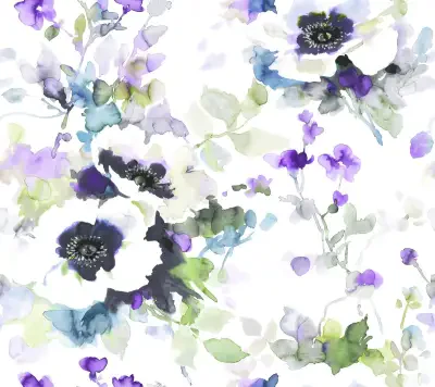 Watercolors Premium Peel and Stick Wallpaper by York