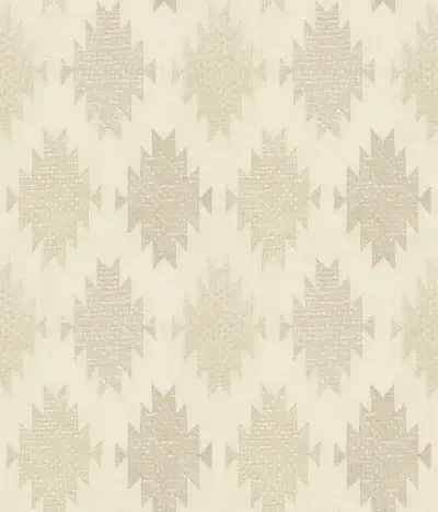 Stitched Heirloom Khaki Wallpaper