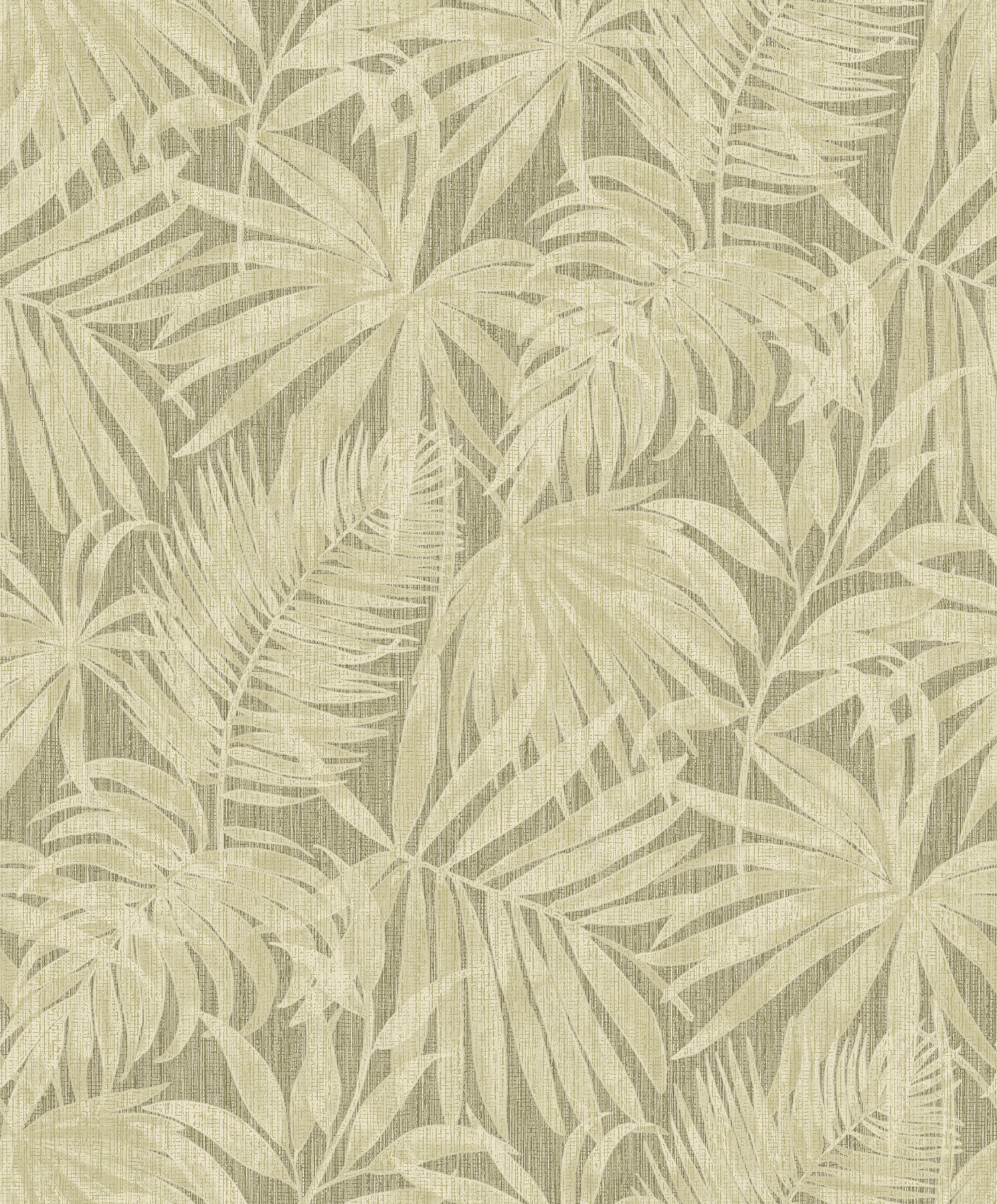Sonny Green Fronds Wallpaper